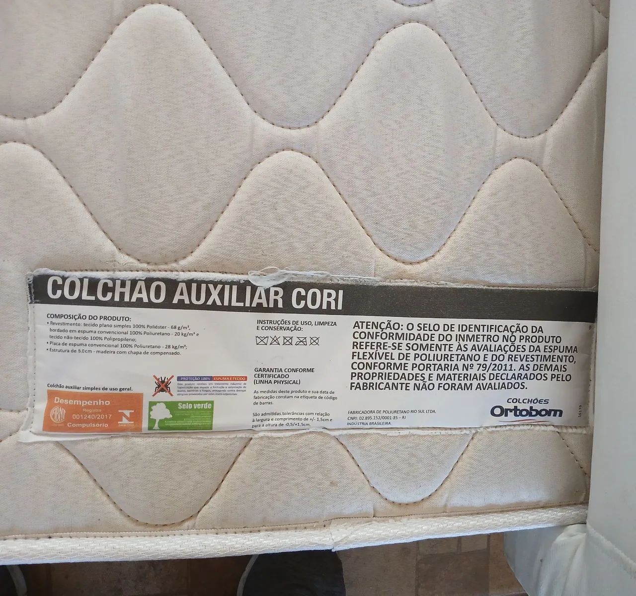 Cama Box Solteiro - Ortobom - Foto 4