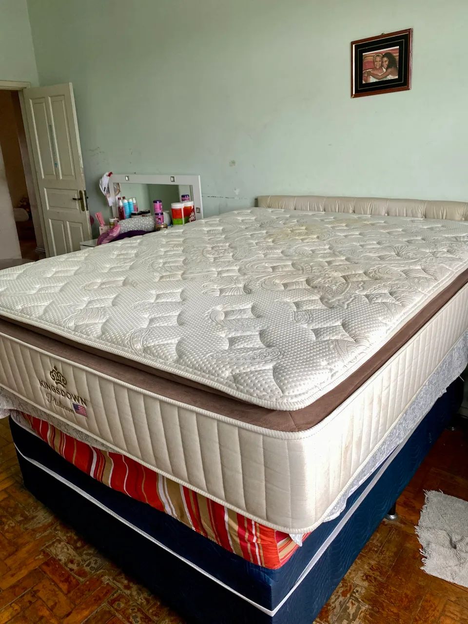Colchão Queen Kingsdown Platinum Eurocolchões - Pouco Usado