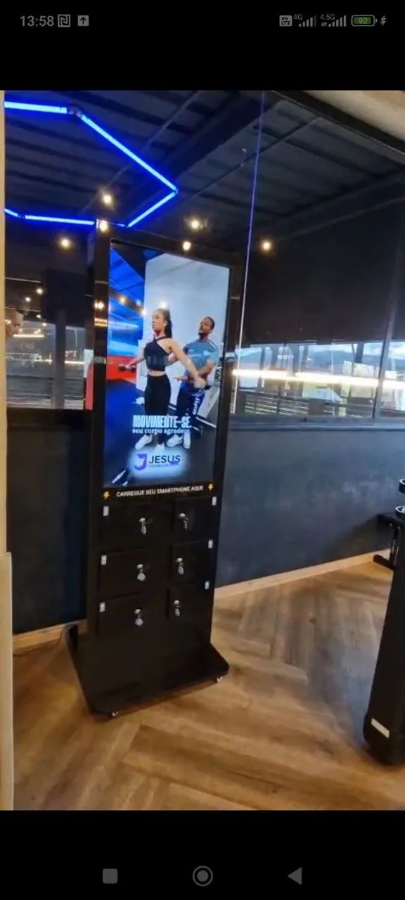 TOTEM com painel de publicidade, ganhe dinheiro com publicidade - Foto 2