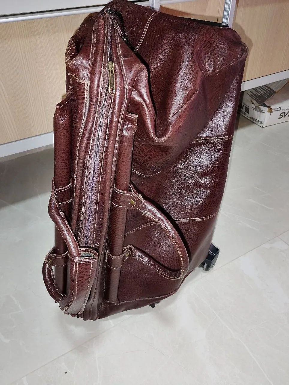 Bolsa couro ykk  - Foto 5