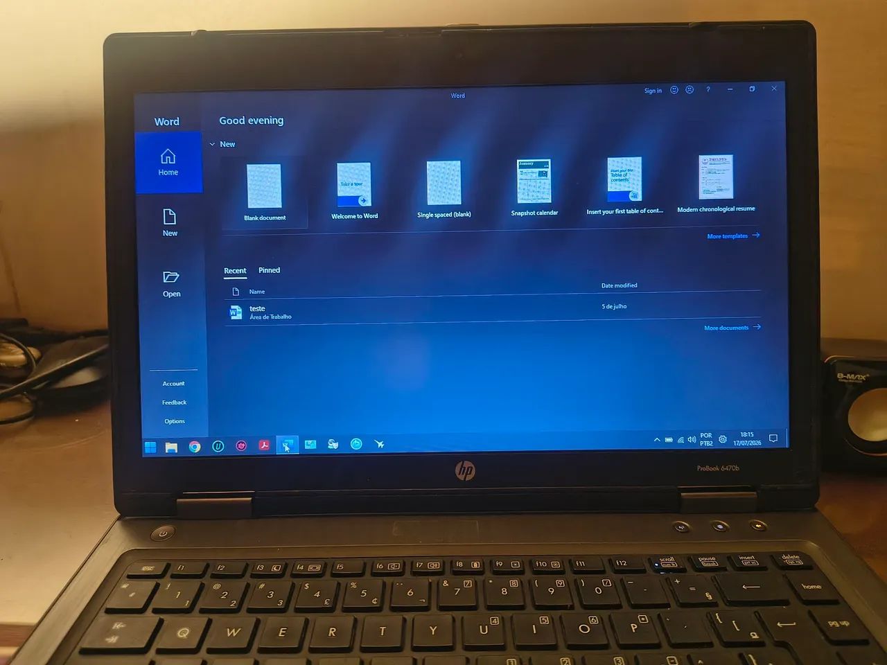 Notebook Probook 6450b - Windows 11 64 bits - 6GB - SSD 111 GB - Foto 4