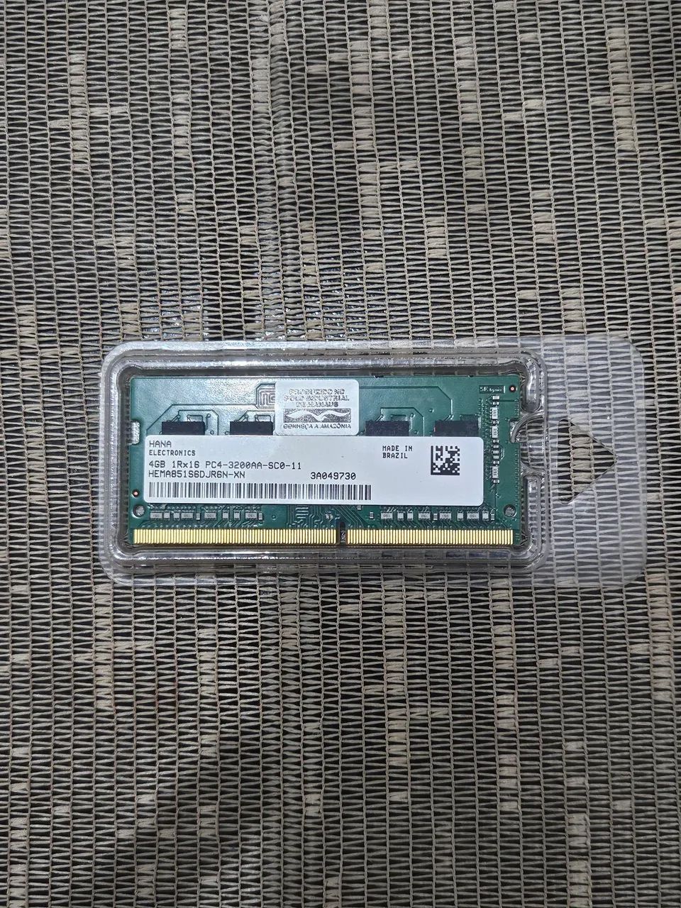Memória RAM DDR4 - 4GB - Notebook