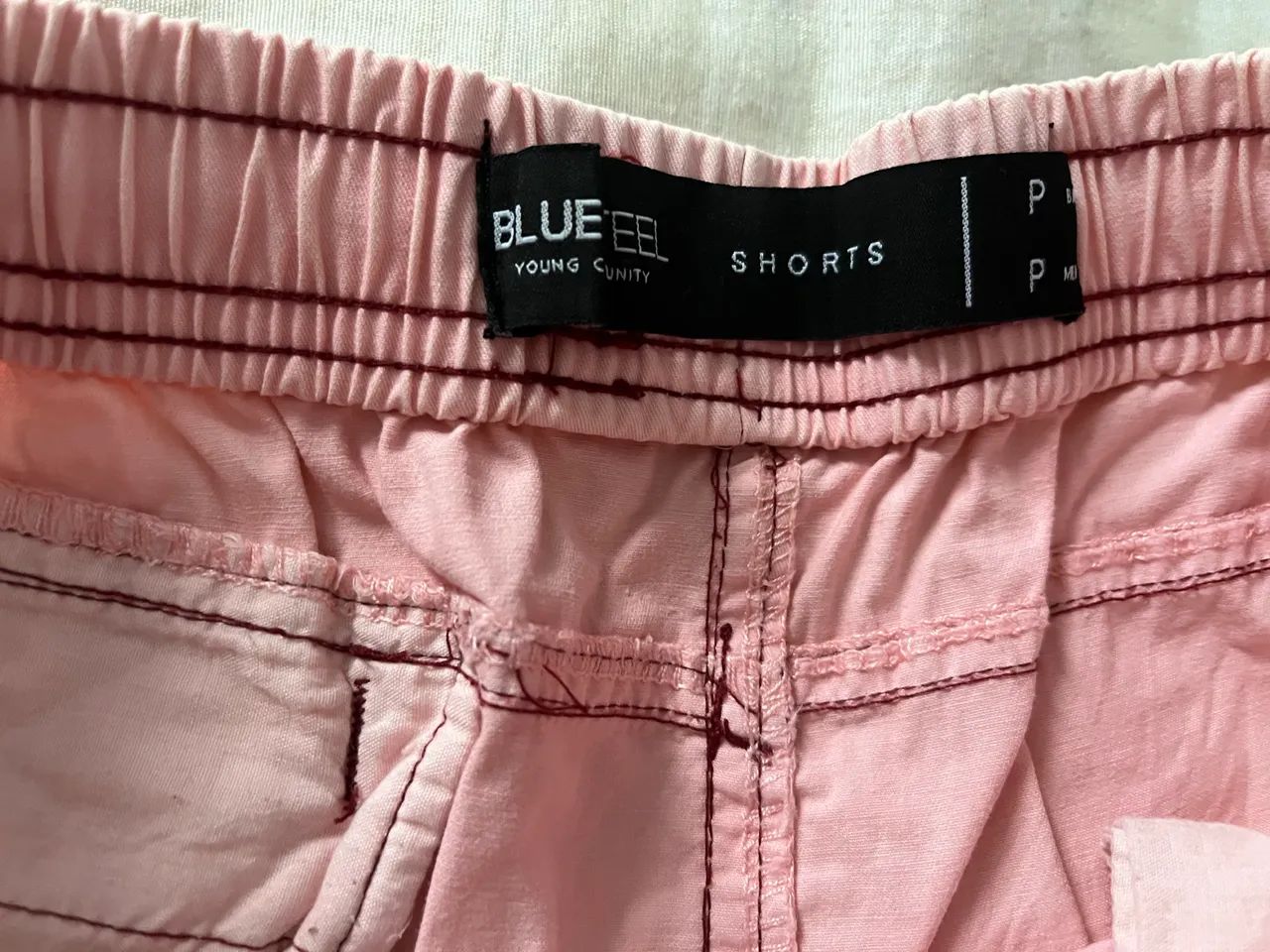 Short rosa masculino P - Foto 2