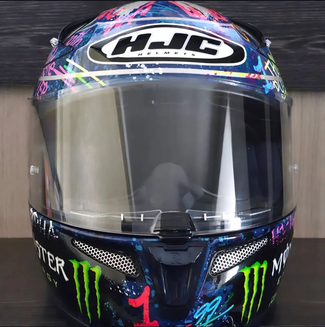 Capacete Hjc Rpha 10 Lorenzo - Foto 9