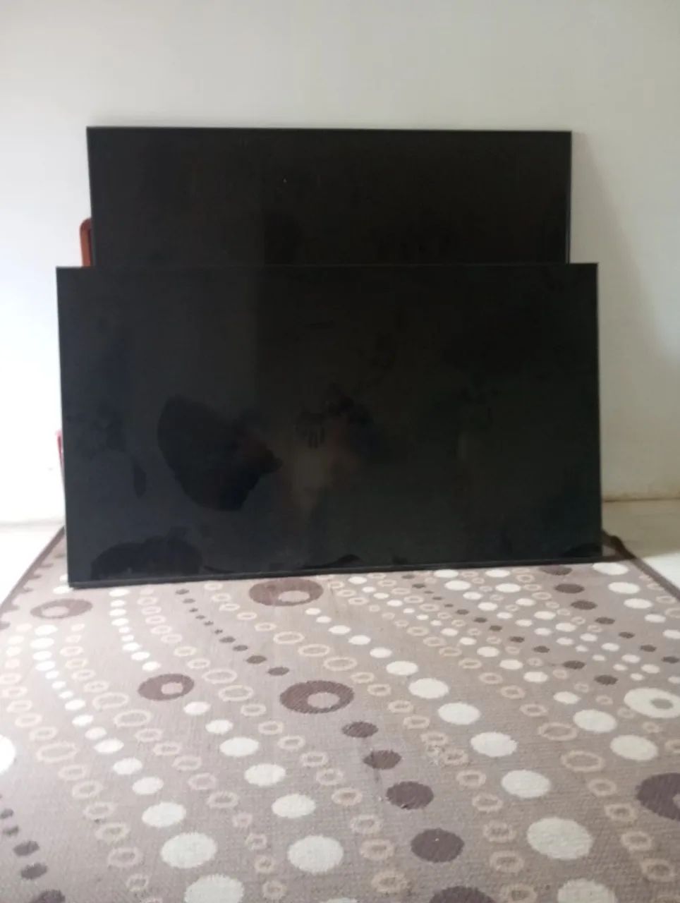 TV SAMSUNG 85" DISPLAY TRINCADO