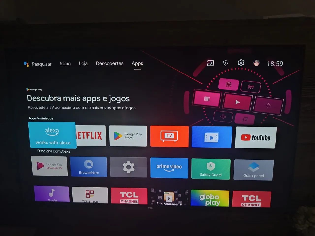 Android TV TCL 43 polegadas - Foto 2
