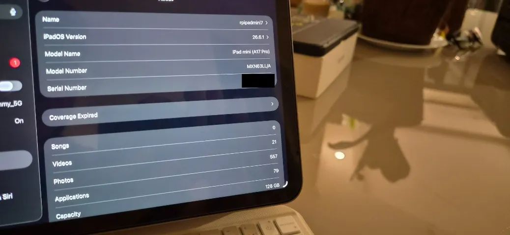 Apple Ipad Mini 7 128GB A17 Pro Cinza-Espacial - Foto 3