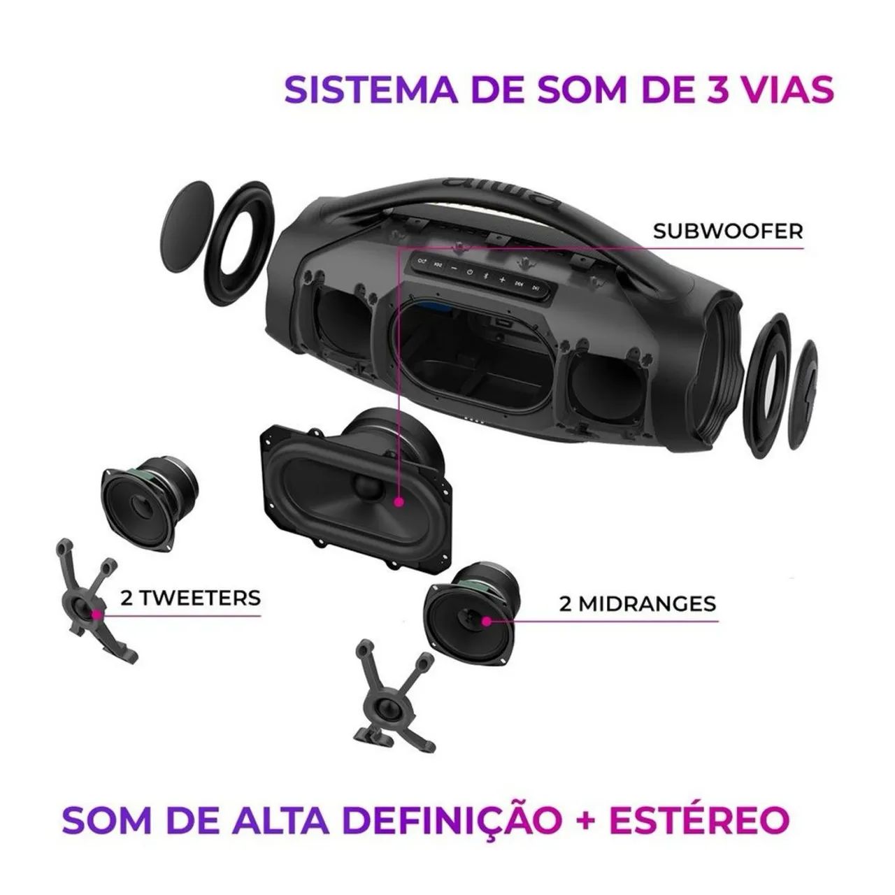 Boombox Plus Aiwa  - Foto 3