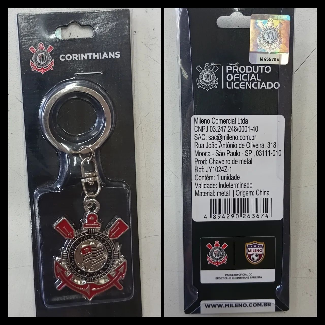 Chaveiro Corinthians