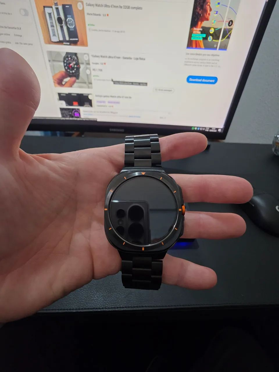 Galaxy Watch Ultra (Laranja)