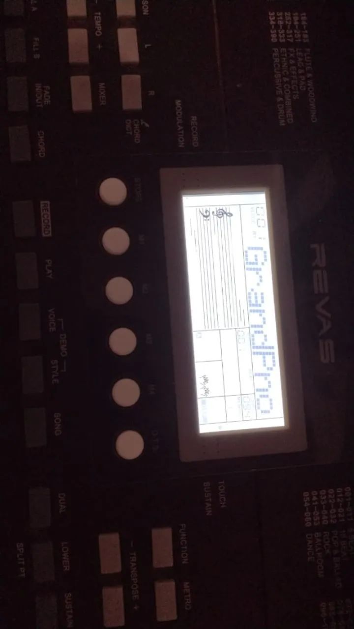 Teclado musical Revas KB 330 - Foto 2