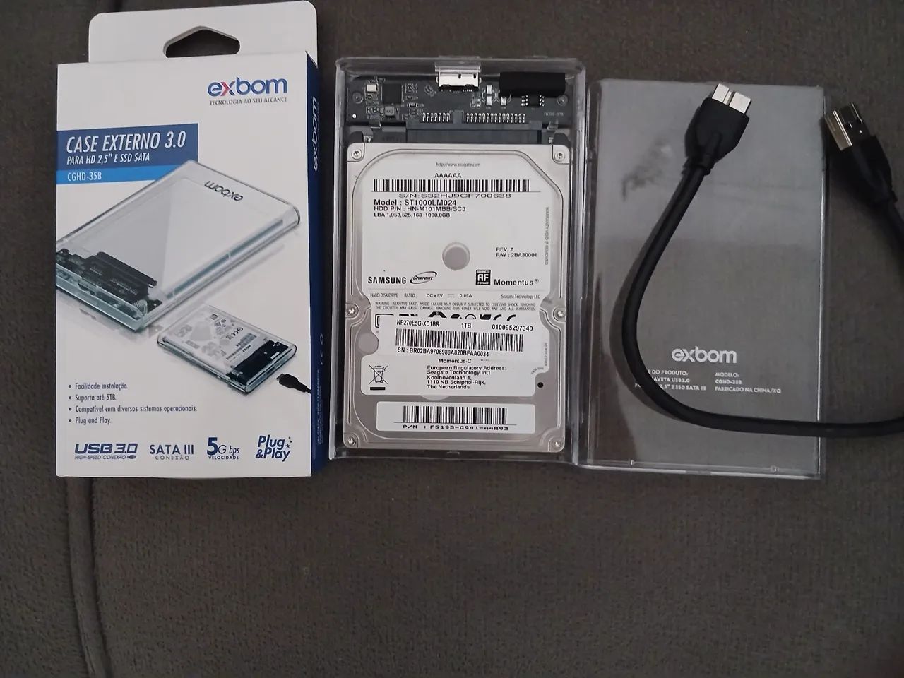 Hd externo samsung 1 tera