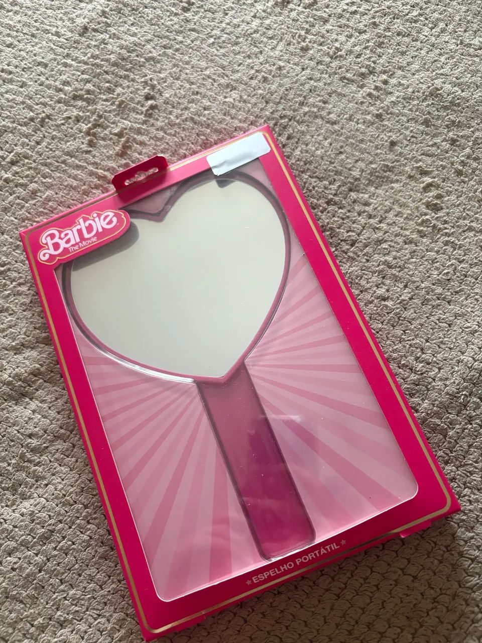 Espelho de mão Barbie