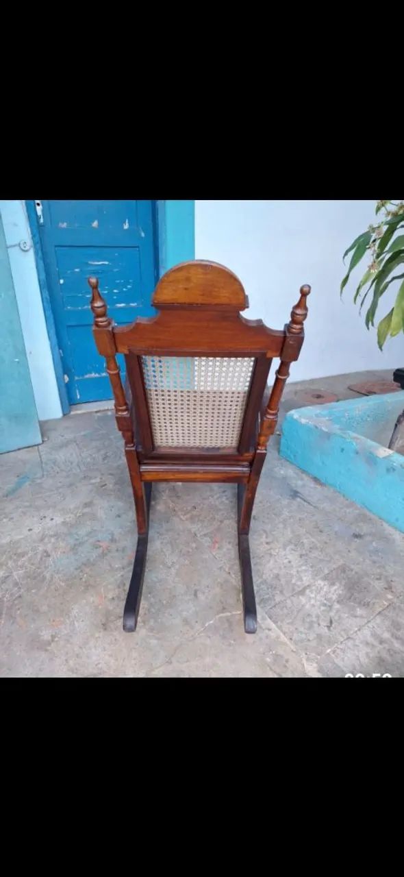 CADEIRA DE BALANÇO ANTIGO - Foto 3
