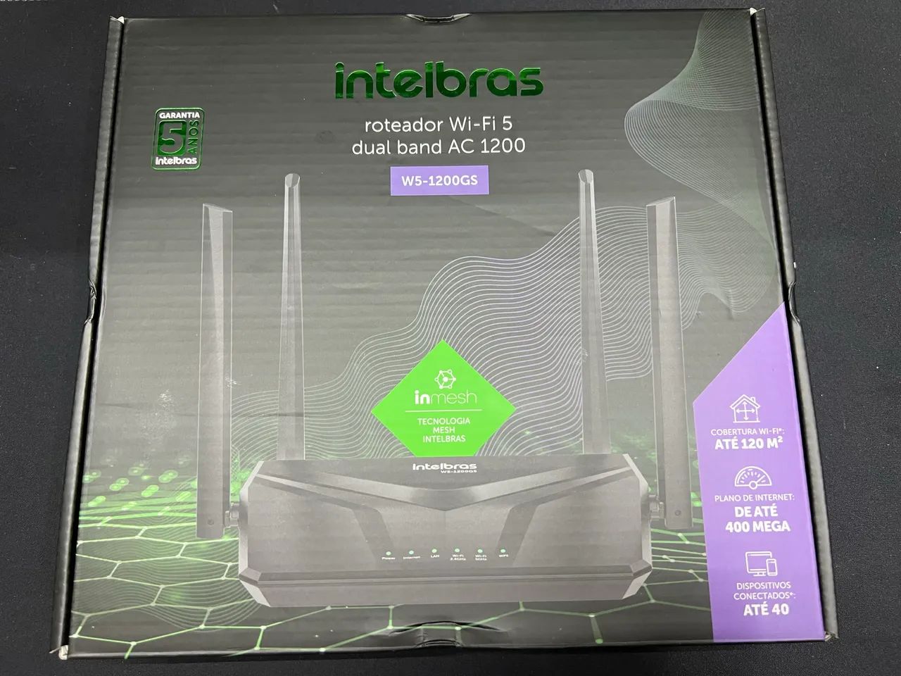 Roteador Intelbras com tecnologia Mesh