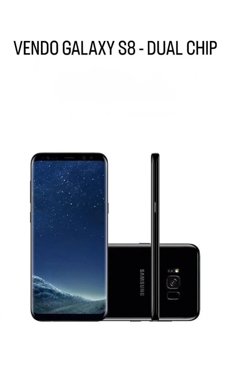 Galaxy S8+ 64Gb | Preto - Celulares e Smartphones - Loteamento
