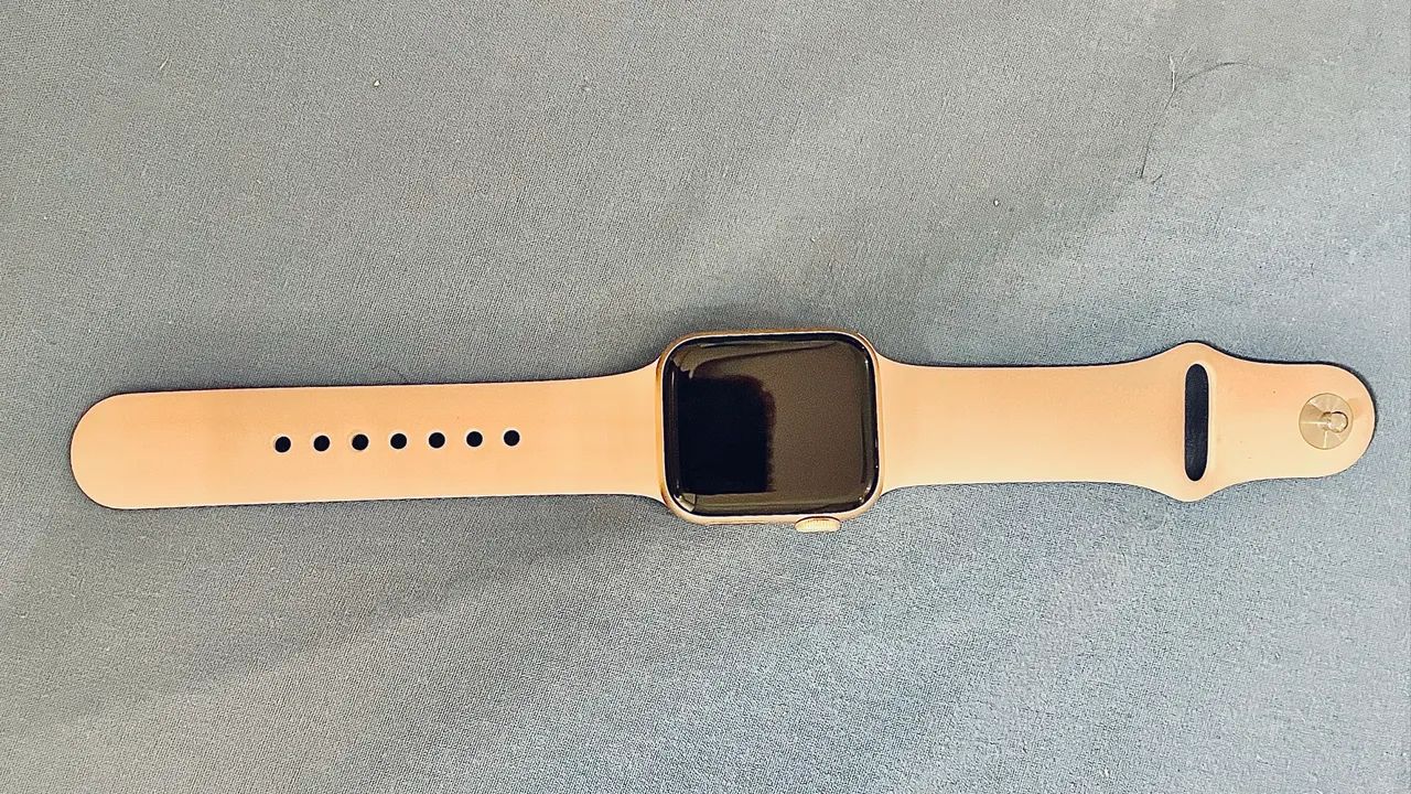 Apple Watch séries 6 rose com case protetor de tela