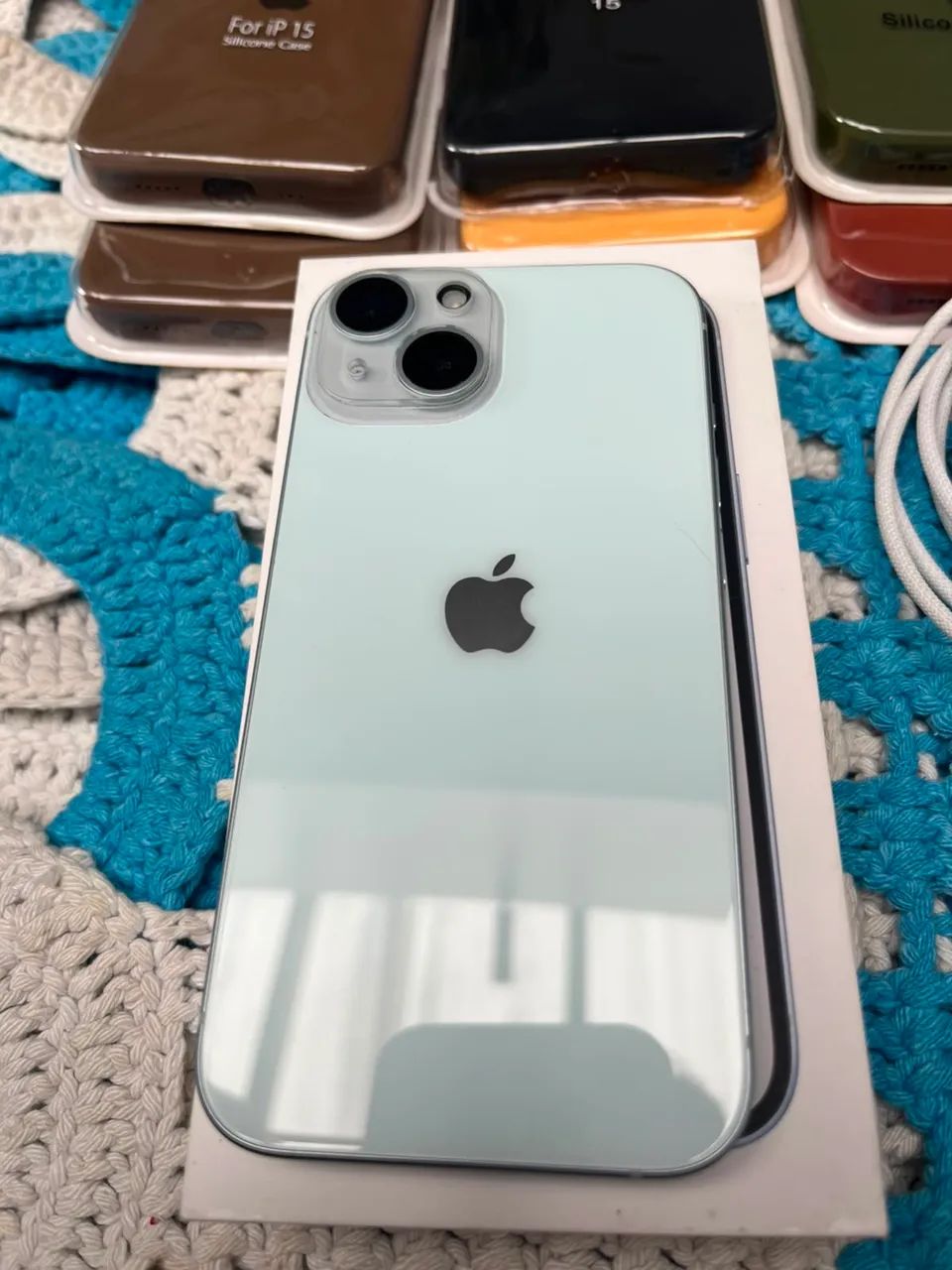 IPHONE 15 256GB AZUL BATERIA 100%