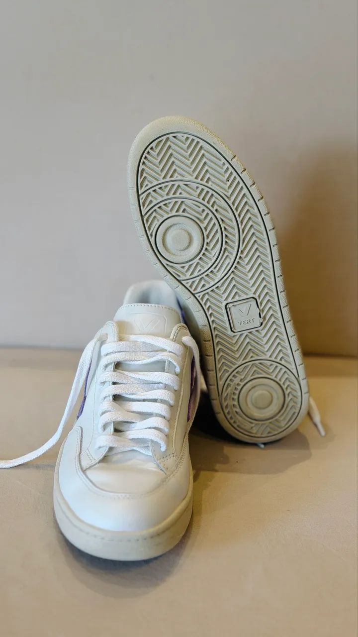 Vert V-12 Leather 36 Branco  - Foto 2
