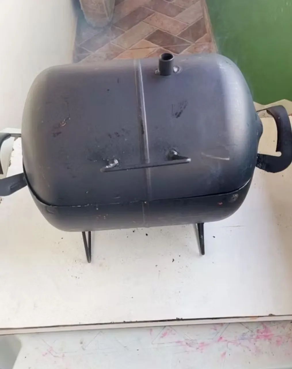 Churrasqueira a bafo mini
