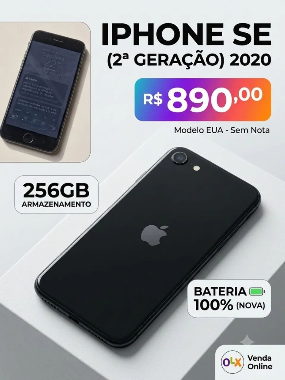 Iphone SE 256gb