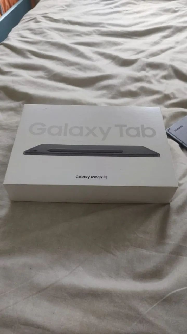 Tablet S9 Fe 6gb caixa manual