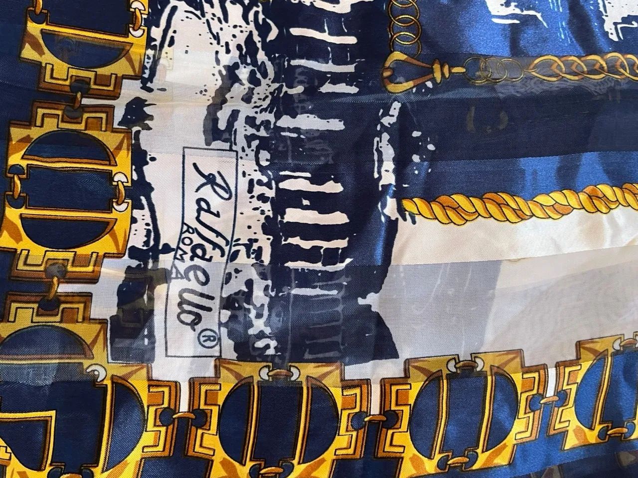 Lenço de seda Roma - Foto 2