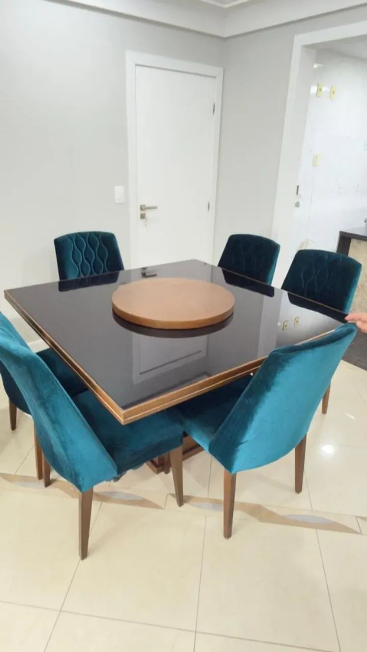 Mesa alto padrão com cadeiras  - Foto 5