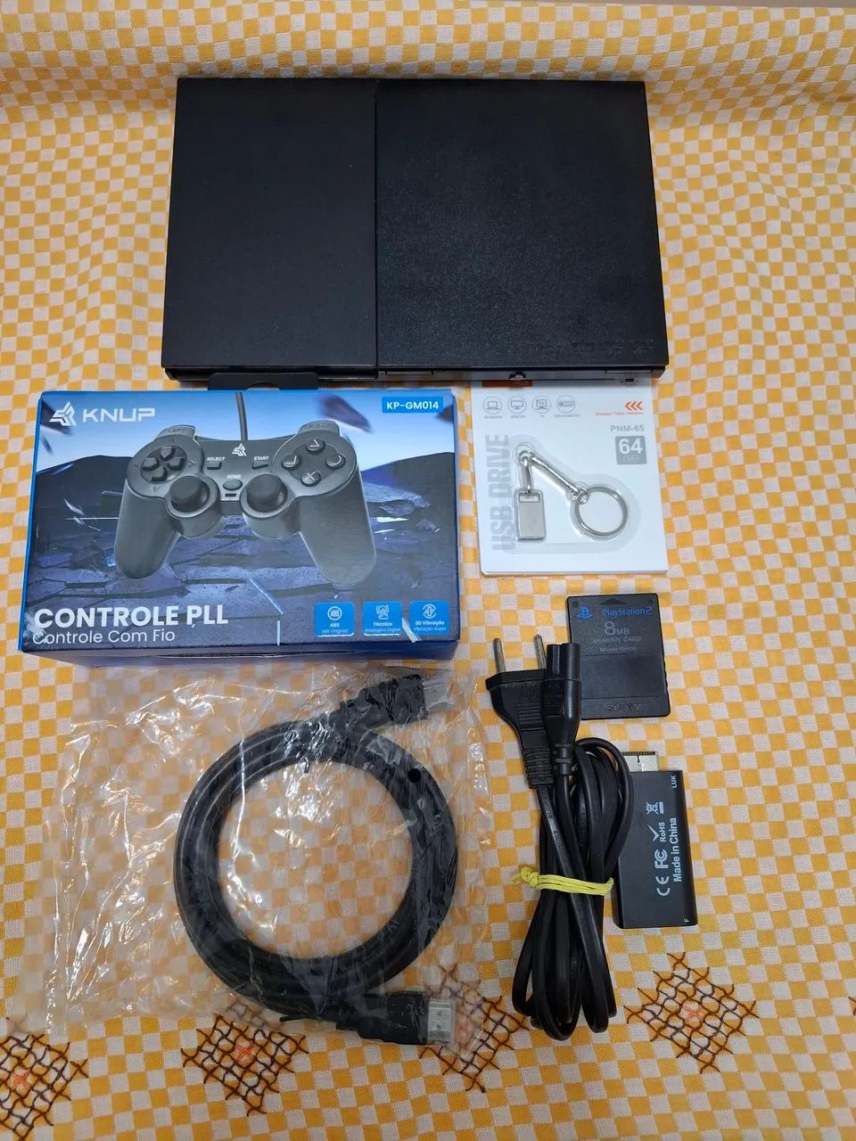 Playstation 2 completo com jogos !