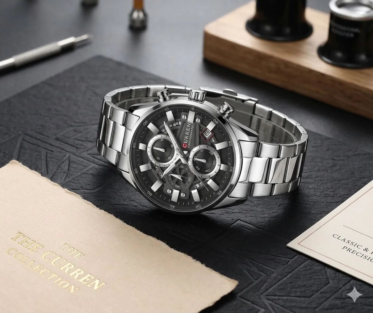 Relógio Curren Chronograph - Foto 5