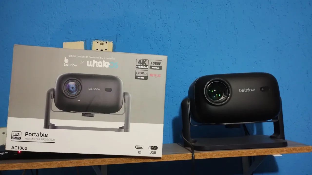 Projetor Ac1060 ,4k 1080p - Foto 2