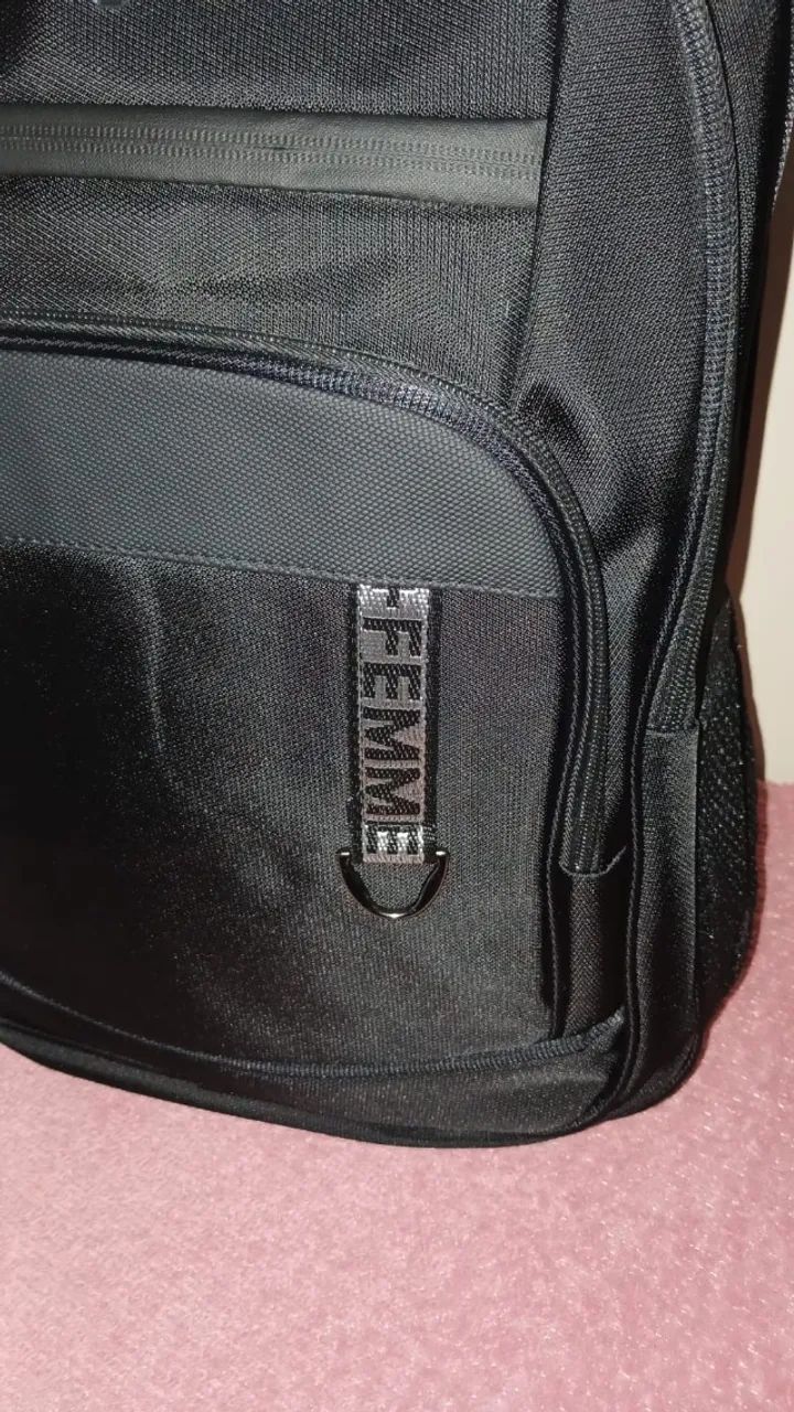 MOCHILA PRETA - NOVA E PRONTA ENTREGA - Foto 4
