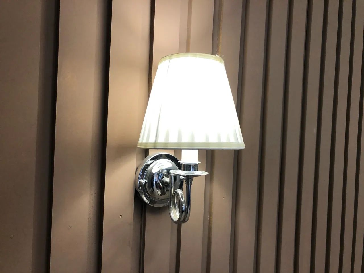 Arandela inox com Cúpula  - Foto 2