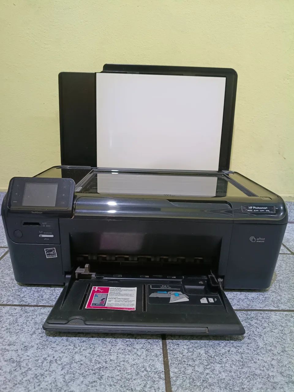 Impressora HP Wireless Com Scanner E Cópia Funcionando<br>HP Photosmart ePrint Wi
