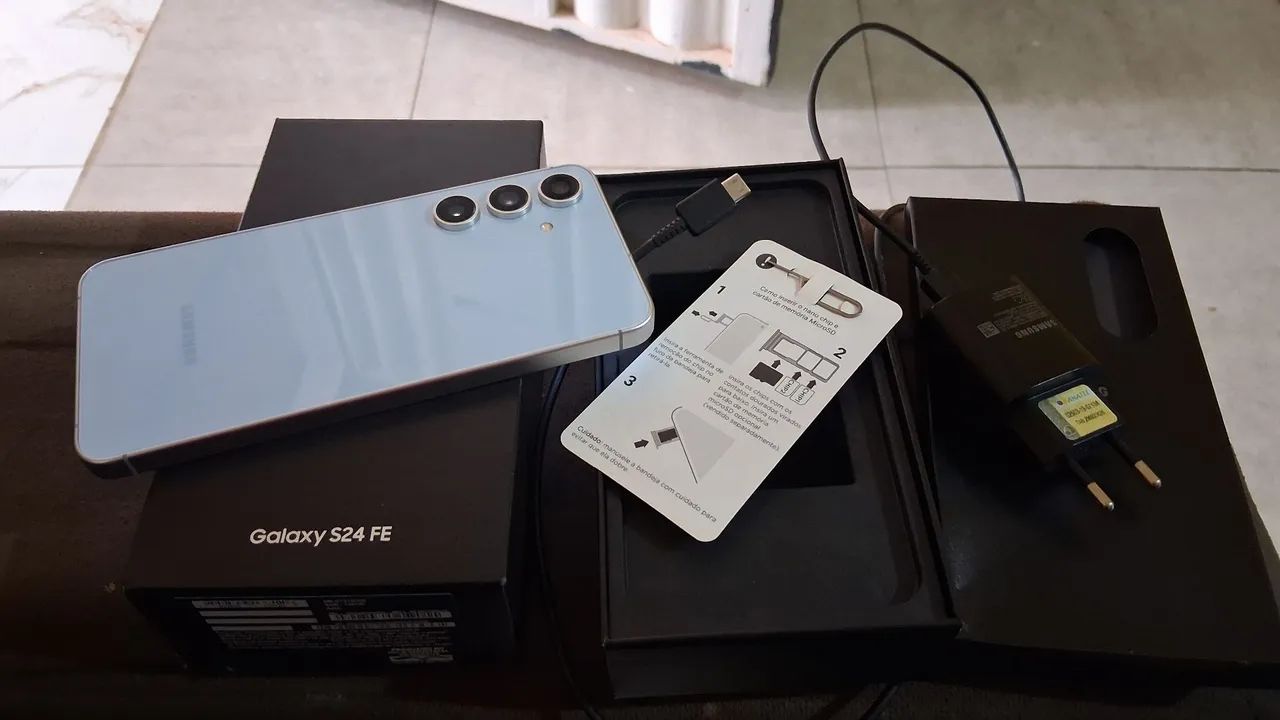 S24 fe 128GB zero sen detalhes