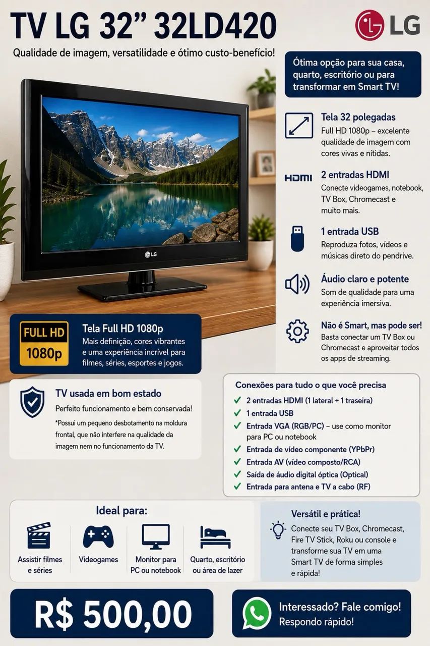 TV LG 32?
