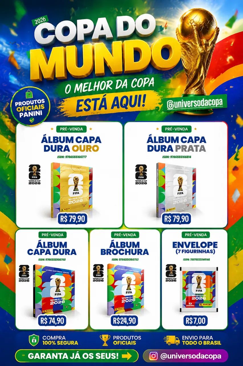 Álbuns, figurinhas e camisa da Copa do mundo 2026 - Foto 3