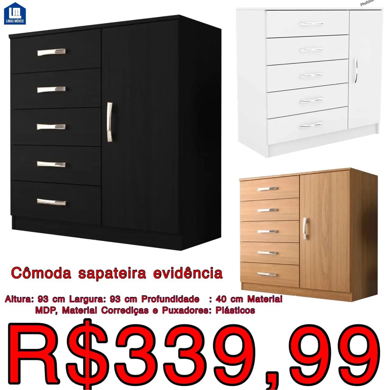 Cômoda Raissa - Foto 3
