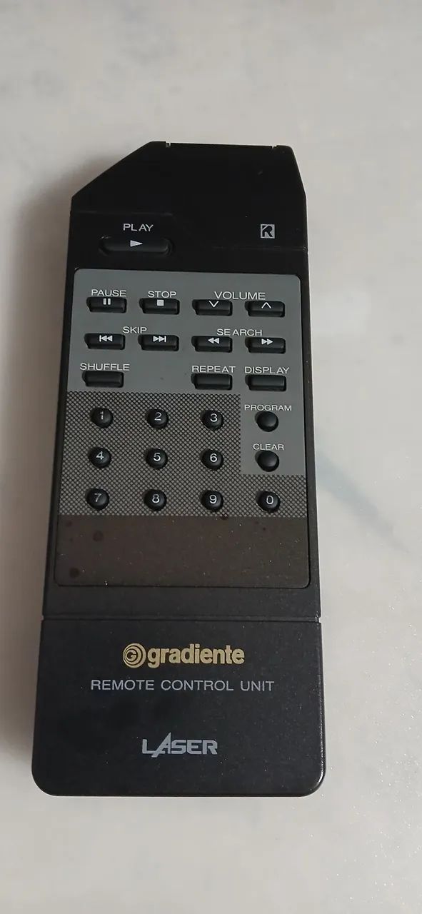Controle Remoto CD Player Gradiente  - Foto 2