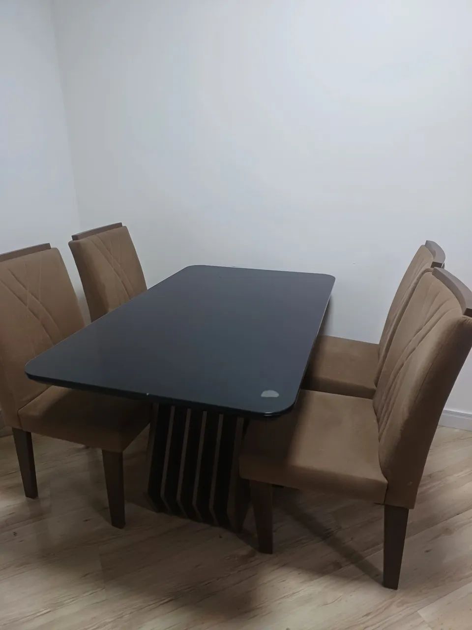 Mesa tampo vidro 