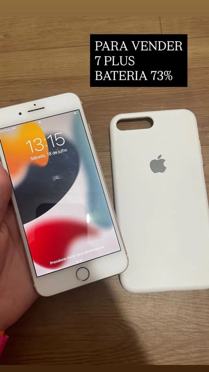 iPhone 7 plus muito conservado  - Foto 4