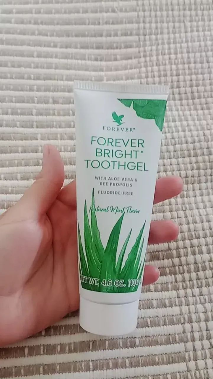 Creme dental abase de Aloe vera No-Flour 130g - Foto 4