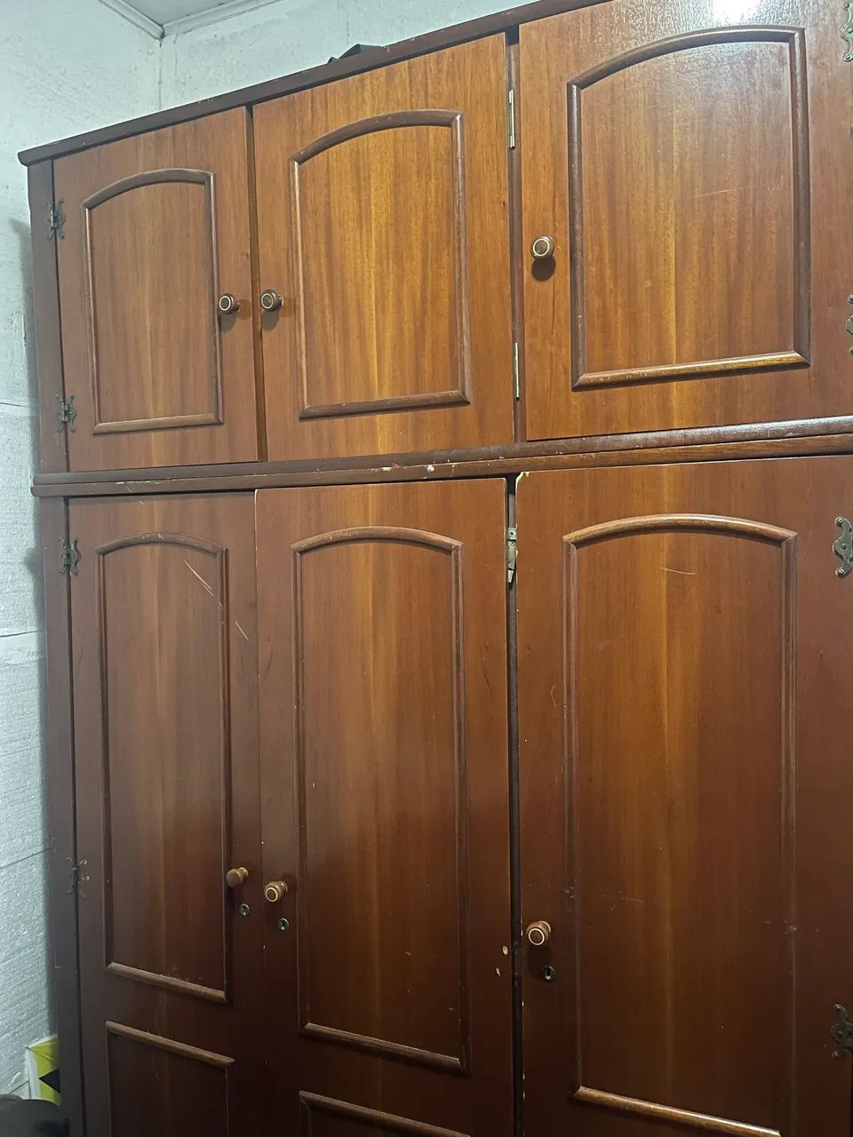 GUARDA ROUPA MADEIRA MACIÇA  - Foto 3