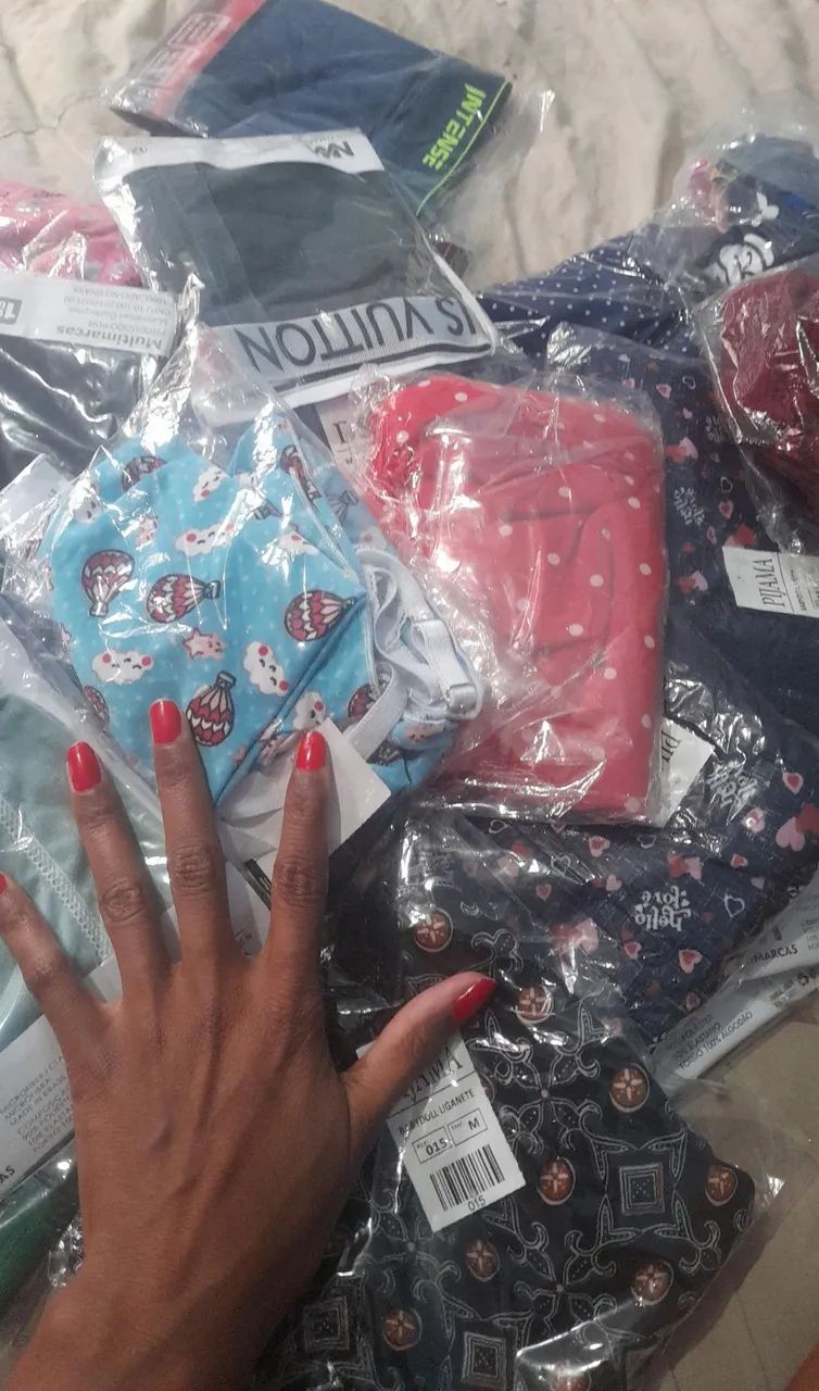 Pijamas e cueca 30$ pijama 10$ cuecas - Foto 2