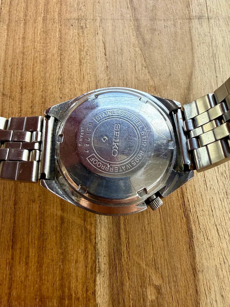 Relógio Seiko Actus SS 6119-8095 - 1970 - Foto 5