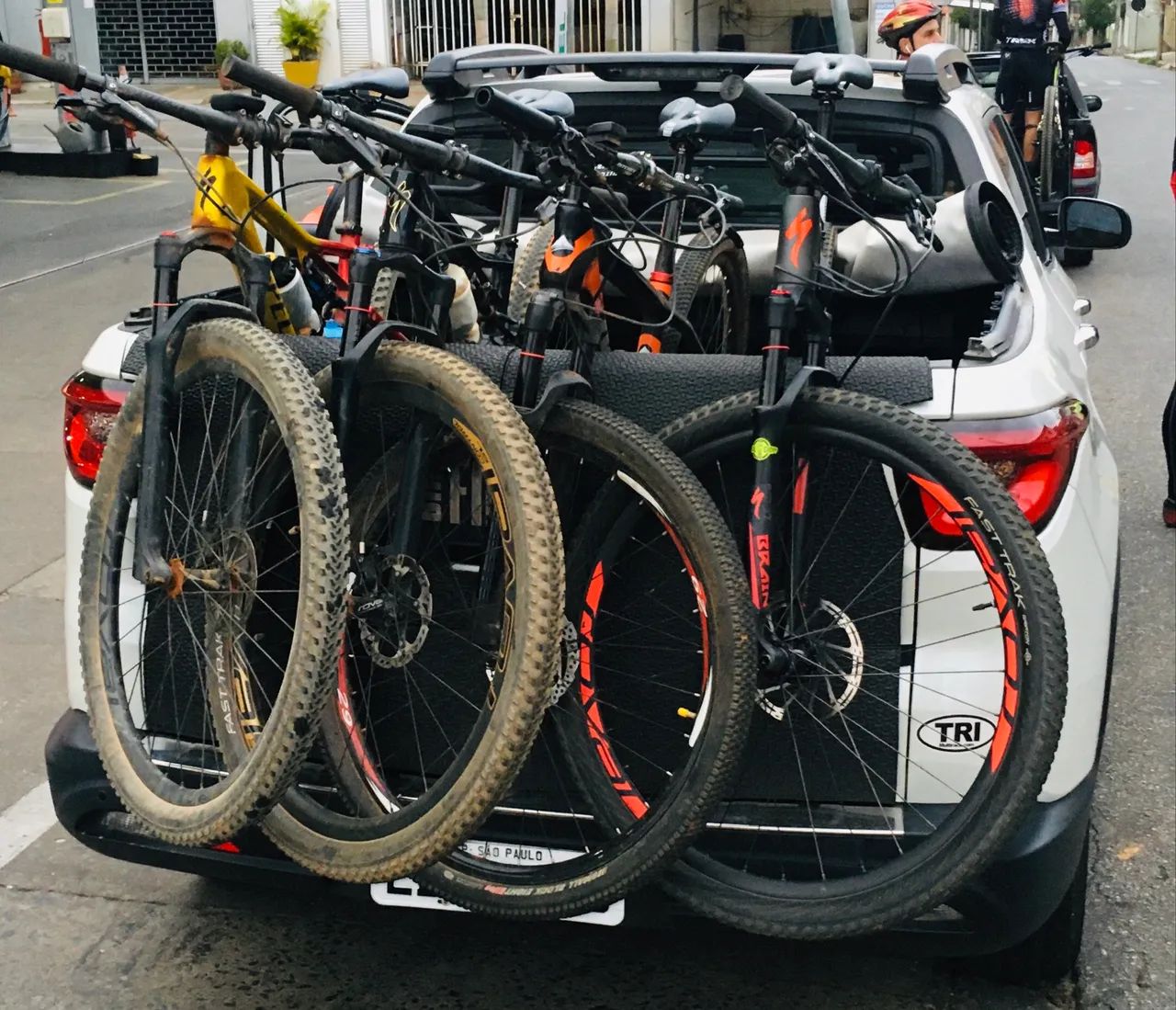 Transbike,proteção Tampa Fiat Toro-transporte Bike-bipartido - Foto 3