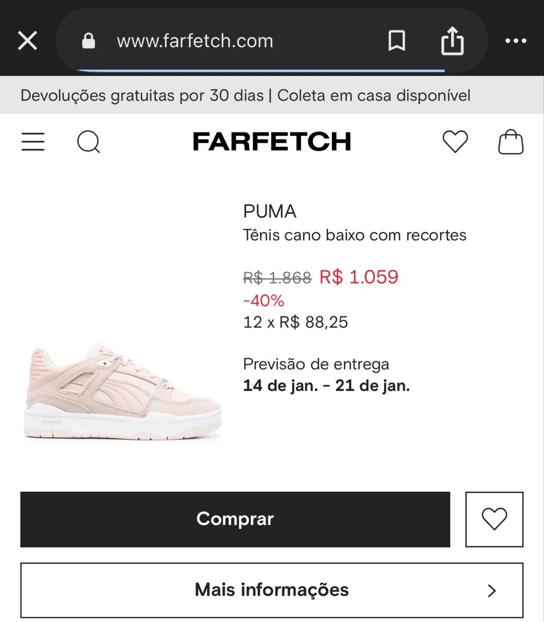 Tenis Puma Original 38 - Foto 4