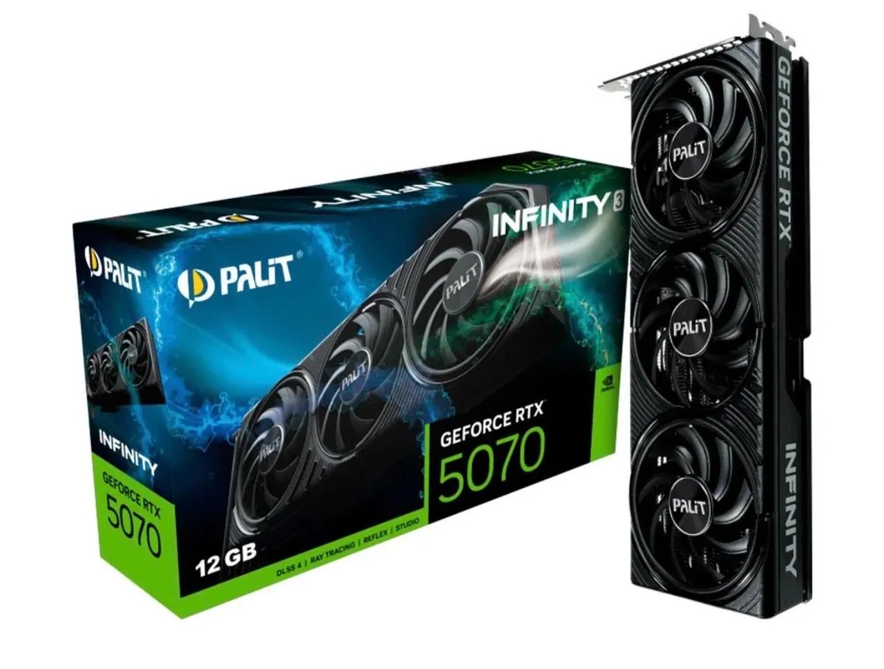 RTX 5070 Palit Infinity 3 12GB GDDR7 - NOVA E LACRADA - Foto 4