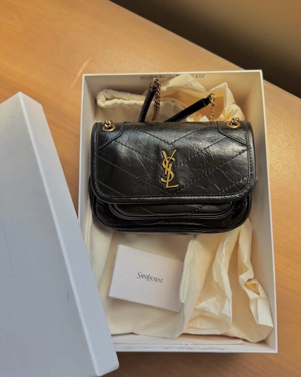 Bolsa Ysl Originak Niki mini Saint Laurent - Foto 3