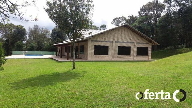 Chácara em Araucária com piscina e amplo Salão